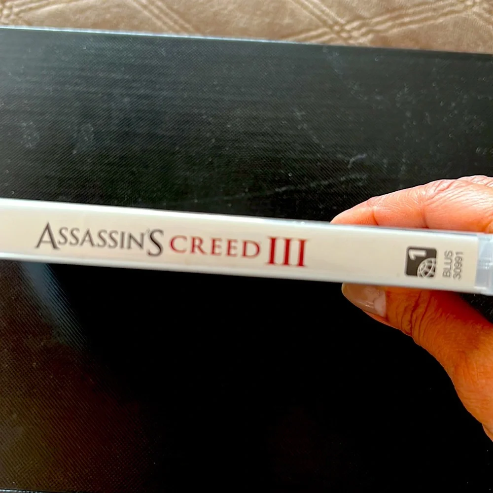 Assassins Creed III PS3 game Ubisoft 3Dcompatible M17+ PlayStation 3